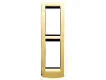 VIMAR Vimar 16784.32 Placca Rondò 2M pann.oro lucido