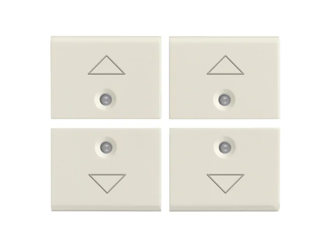 VIMAR Vimar 16841.3.B Quattro mezzi tasti 1M freccia bianco
