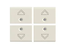 VIMAR Vimar 16841.4.B Quattro mezzi tasti 1M dimmer bianco