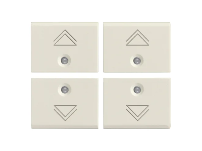 VIMAR Vimar 16841.4.B Quattro mezzi tasti 1M dimmer bianco