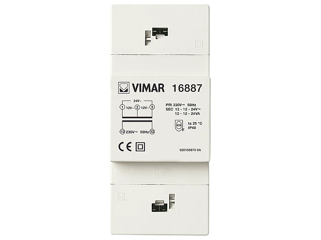 VIMAR Vimar 16887 Trasformatore sicurezza 230/12-24V