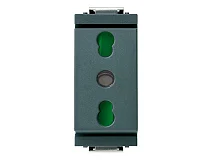 VIMAR Vimar 17033 Presa 2P+T 16A P17/11 grigio