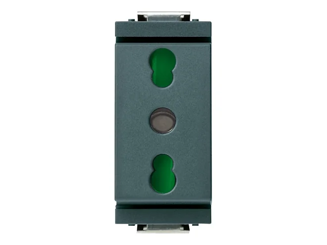 VIMAR Vimar 17033 Presa 2P+T 16A P17/11 grigio