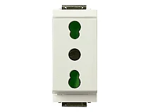 VIMAR Vimar 17033.B Presa 2P+T 16A P17/11 bianco