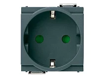 VIMAR Vimar 17038 Presa SICURY 2P+T 16A tedesco grigio