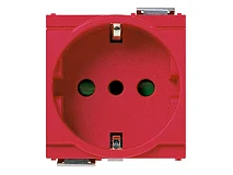 VIMAR Vimar 17039.R Presa 2P+T 16A P30 rosso