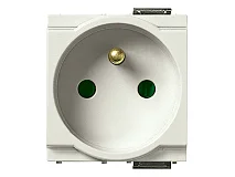 VIMAR Vimar 17042.B Presa SICURY 2P+T 16A francese bianco