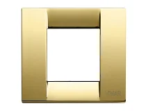 VIMAR Vimar 17092.32 Placca Classica 1-2M oro lucido