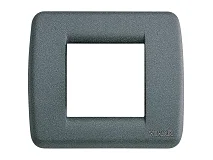 VIMAR Vimar 17093.46 Placca Rondò 1-2M ardesia