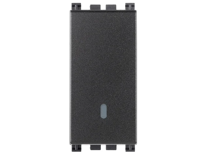 VIMAR Vimar 19001.AB Interruttore 1P 16AX antibatt. grigio