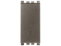 VIMAR Vimar 19001.M Interruttore 1P 16AX Metal