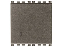 VIMAR Vimar 19008.2.M Pulsante 1P NO 10A 2M Metal