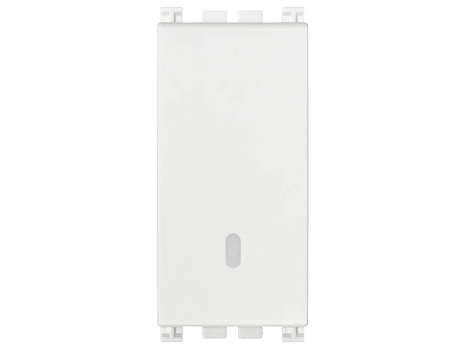 VIMAR Vimar 19008.B Pulsante 1P NO 10A bianco