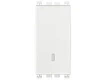 VIMAR Vimar 19010.B Pulsante 1P NC 10A bianco
