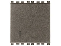 VIMAR Vimar 19013.2.M Invertitore 1P 16AX 2M Metal