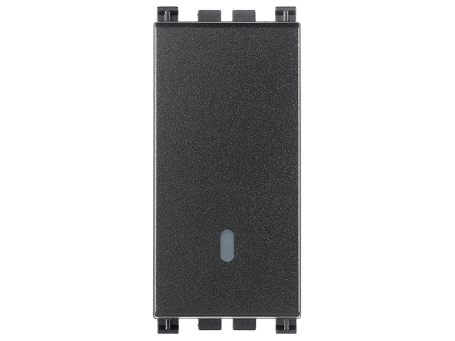 VIMAR Vimar 19013.AB Invertitore 1P 16AX antibatterico grigio