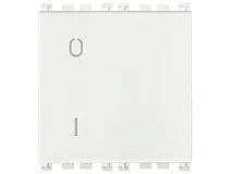 VIMAR Vimar 19015.2.B Interruttore 2P 16AX 2M bianco