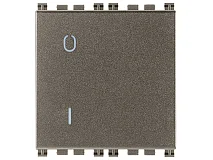 VIMAR Vimar 19015.2.M Interruttore 2P 16AX 2M Metal
