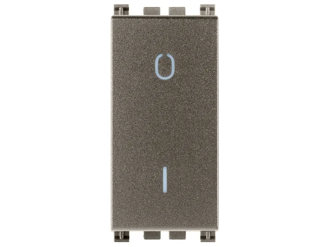 VIMAR Vimar 19015.M Interruttore 2P 16AX Metal
