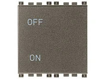 VIMAR Vimar 19016.2.M Interruttore 2P 20AX 2M Metal