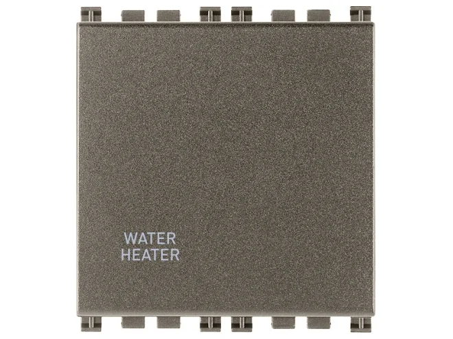 VIMAR Vimar 19016.2.WH.M Interruttore 2P 20AX WAT./HEAT.2M Metal