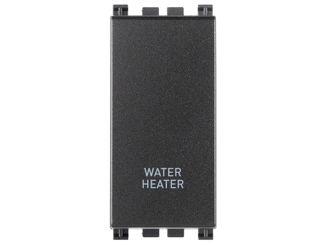 VIMAR Vimar 19016.WH Interruttore 2P 20AX WATER/HEATER grigio