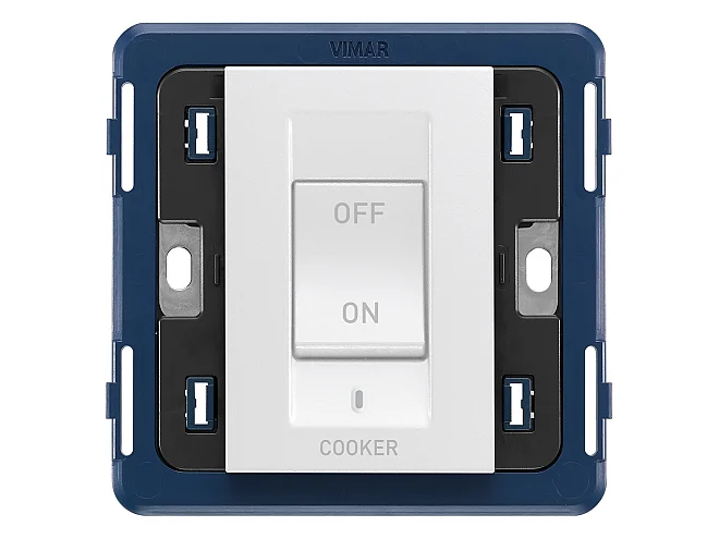 VIMAR Vimar 19018.CK.B Interruttore 2P 45A COOKER bianco