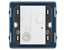 VIMAR Vimar 19049.L.B Unità di connessione 13A int+spia bianco