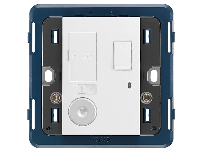 VIMAR Vimar 19049.L.B Unità di connessione 13A int+spia bianco