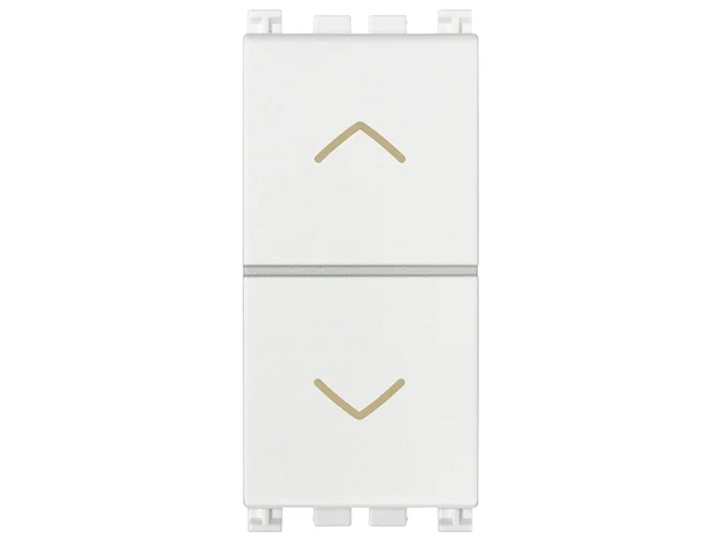 VIMAR Vimar 19062.B Due pulsanti interblocc.NO+NO 10A bianco