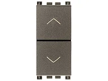 VIMAR Vimar 19062.M Due pulsanti interblocc. NO+NO 10A Metal