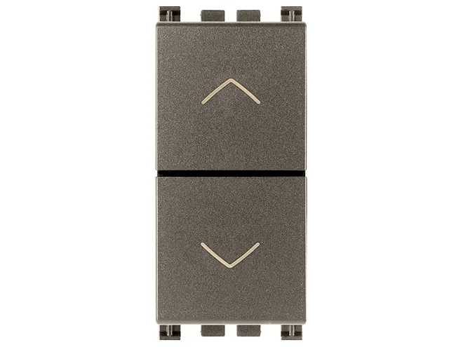 VIMAR Vimar 19062.M Due pulsanti interblocc. NO+NO 10A Metal