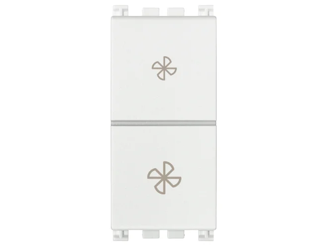 VIMAR Vimar 19063.B Commutatore 2P 10AX fan-coil bianco