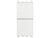 VIMAR Vimar 19066.B Due pulsanti indipend. NO+NO 10A bianco