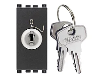 VIMAR Vimar 19083 Interruttore 2P 16(3)A +chiave grigio