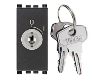 VIMAR Vimar 19086 Pulsante 2P NO 16A +chiave grigio