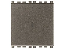 VIMAR Vimar 19100.2.M Interruttore 1P 10AX assiale 2M Metal