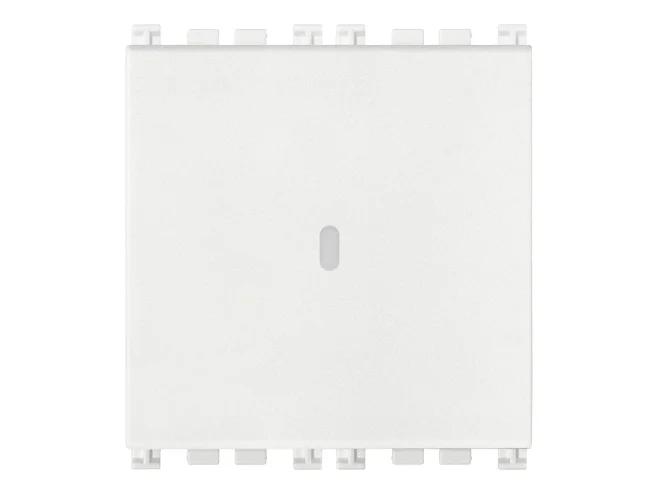 VIMAR Vimar 19113.2.B Invertitore 1P 16AX assiale 2M bianco