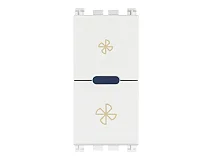 VIMAR Vimar 19134.B Dimmer ventilatori 220-240V bianco