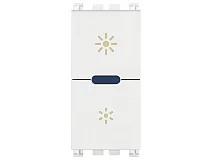 VIMAR Vimar 19135.AB.1.B Dimmer MASTER 230V univ. antibatt.bianco