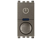 VIMAR Vimar 19136.1.M Dimmer MASTER rot.230V universale Metal