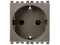VIMAR Vimar 19208.M Presa SICURY 2P+T 16A tedesco Metal