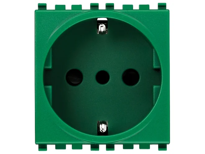 VIMAR Vimar 19209.V Presa 2P+T 16A P30 verde