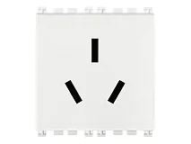 VIMAR Vimar 19254.B Presa SICURY 2P+T 16A cinese bianco