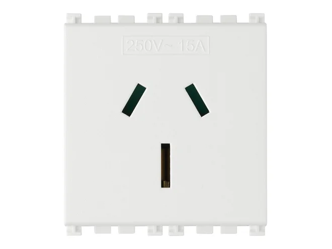 VIMAR Vimar 19262.B Presa SICURY 2P+T 15A Australia bianco
