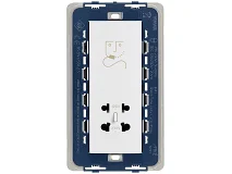 VIMAR Vimar 19291.B Presa per rasoio verticale 230V bianco