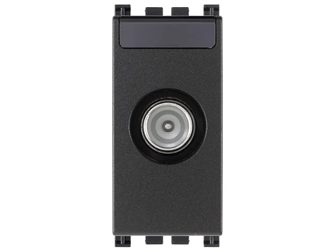 VIMAR Vimar 19300.10 Presa TV-RD-SAT passante grigio