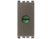 VIMAR Vimar 19313.M Presa TV semplice 40-862MHz Metal