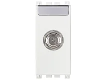 VIMAR Vimar 19318.B Presa coassiale tipo F femmina bianco