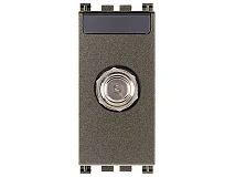 VIMAR Vimar 19318.M Presa coassiale tipo F femmina Metal